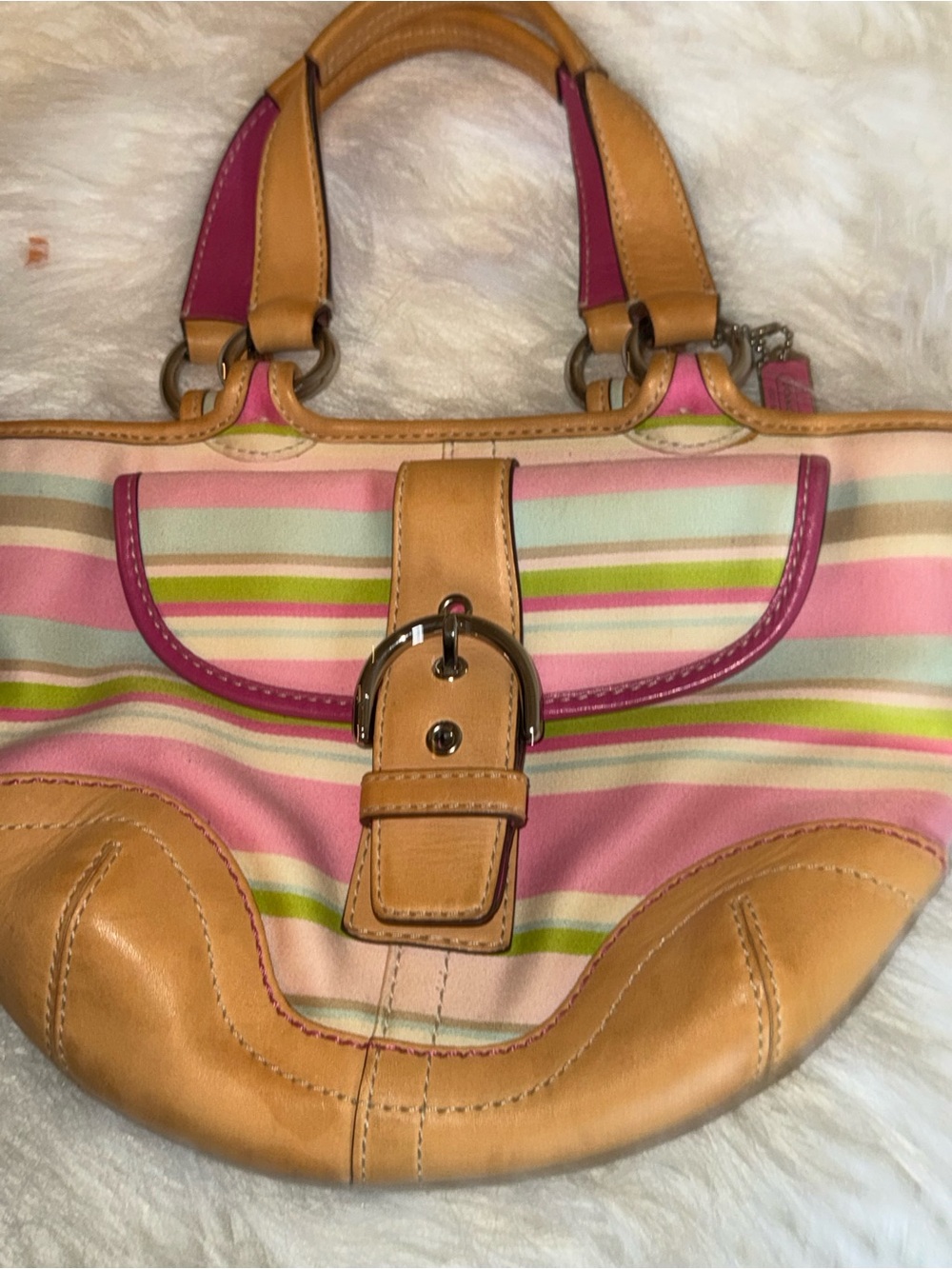 Coach soho y2k multicolored bag - Picture 8 of 12